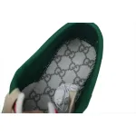 Gucci Tennis 1977 GG Logo Beige And Red