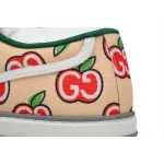 Gucci Tennis 1977 GG Logo Beige And Red