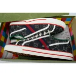 Gucci Tennis 1977 GG Logo Black Multi (Women's) 606110 UN320 1291