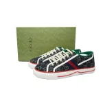 Gucci Tennis 1977 GG Logo Black Multi (Women's) 606110 UN320 1291