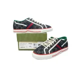 Gucci Tennis 1977 GG Logo Black Multi (Women's) 606110 UN320 1291