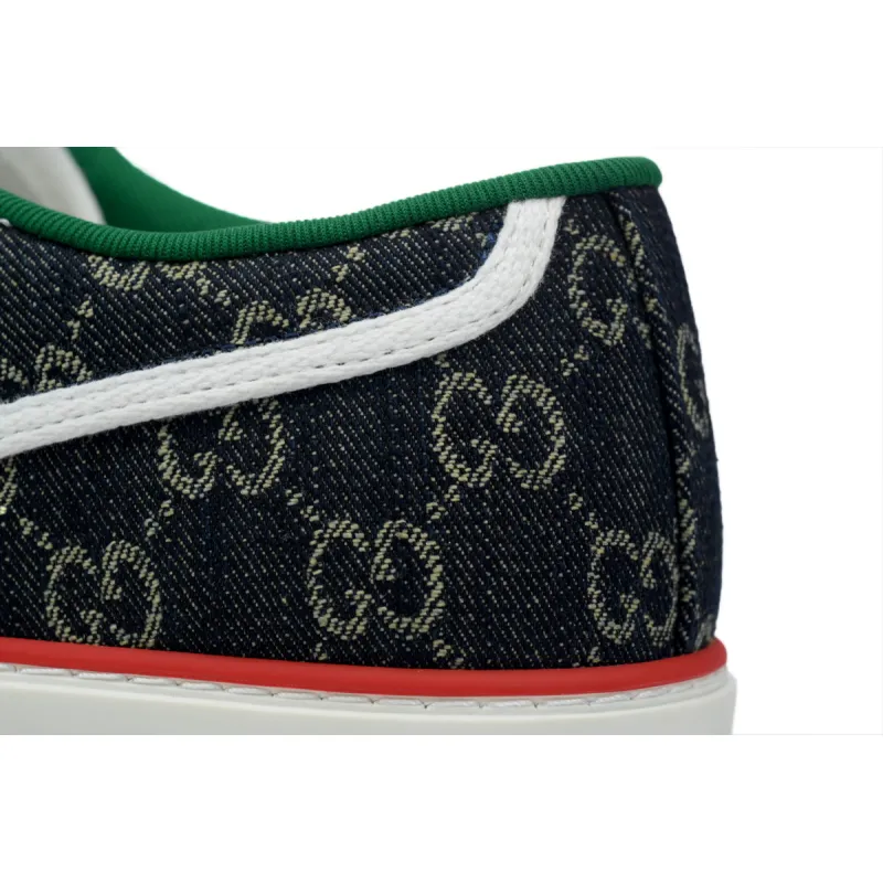 Gucci Tennis 1977 GG Logo Black Multi (Women's) 606110 UN320 1291