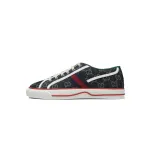 Gucci Tennis 1977 GG Logo Black Multi (Women's) 606110 UN320 1291