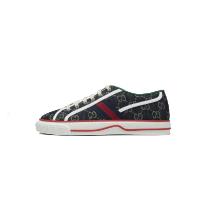 Gucci Tennis 1977 GG Logo Black Multi (Women's) 606110 UN320 1291 01