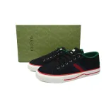 Gucci Tennis 1977 GG Logo Black Red