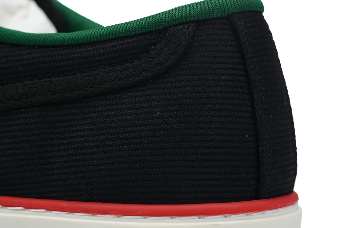 Gucci Tennis 1977 GG Logo Black Red