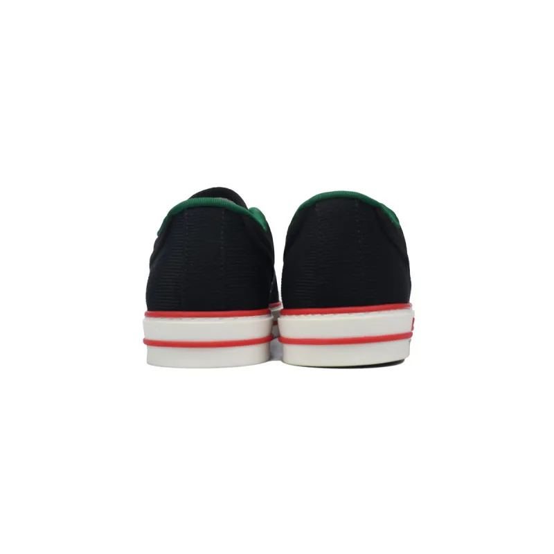Gucci Tennis 1977 GG Logo Black Red