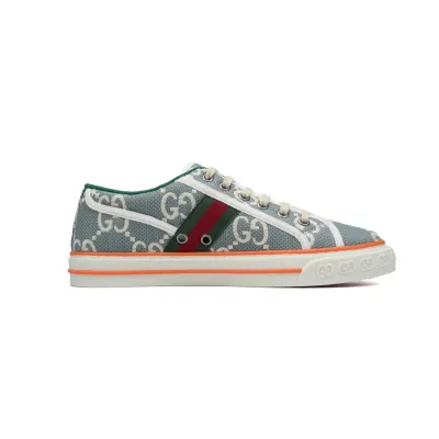 Gucci Tennis 1977 GG Logo Blue 02