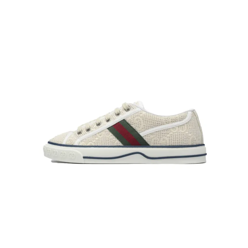 Gucci Tennis 1977 GG Logo White