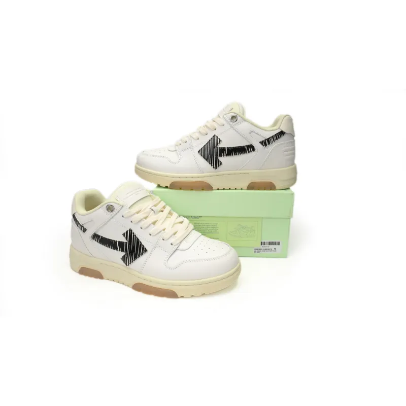 OFF-WHITE OOO Low Tops White Black SS21  OMIA189S 21LEA003 0110 