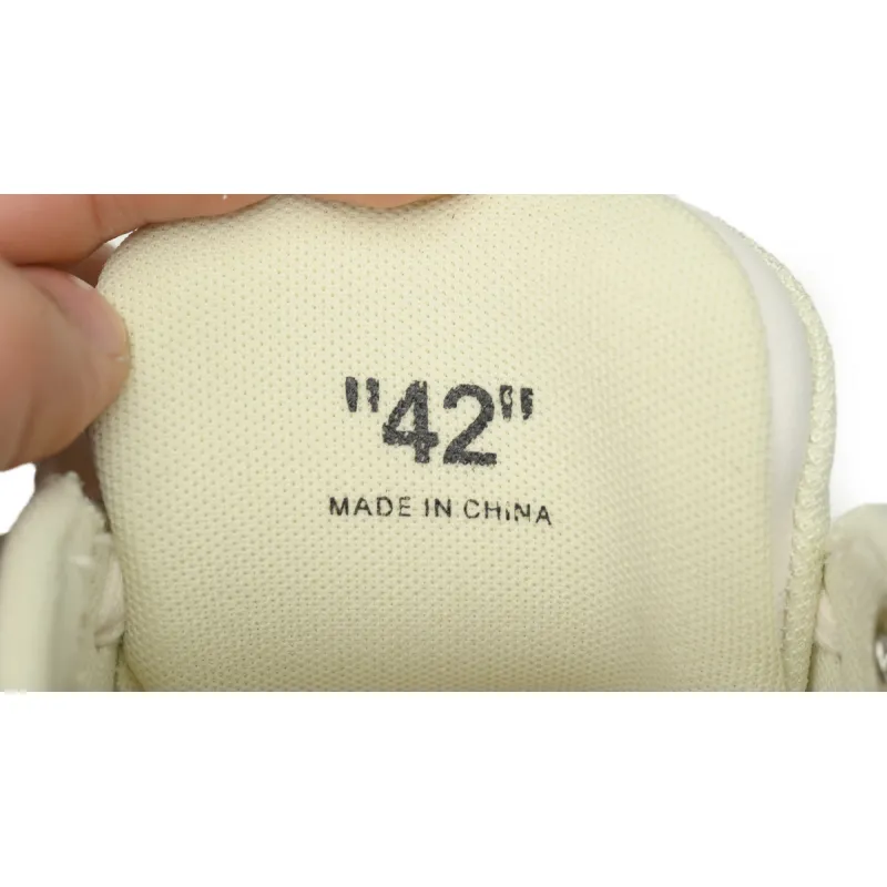 OFF-WHITE OOO Low Tops White Black SS21  OMIA189S 21LEA003 0110 