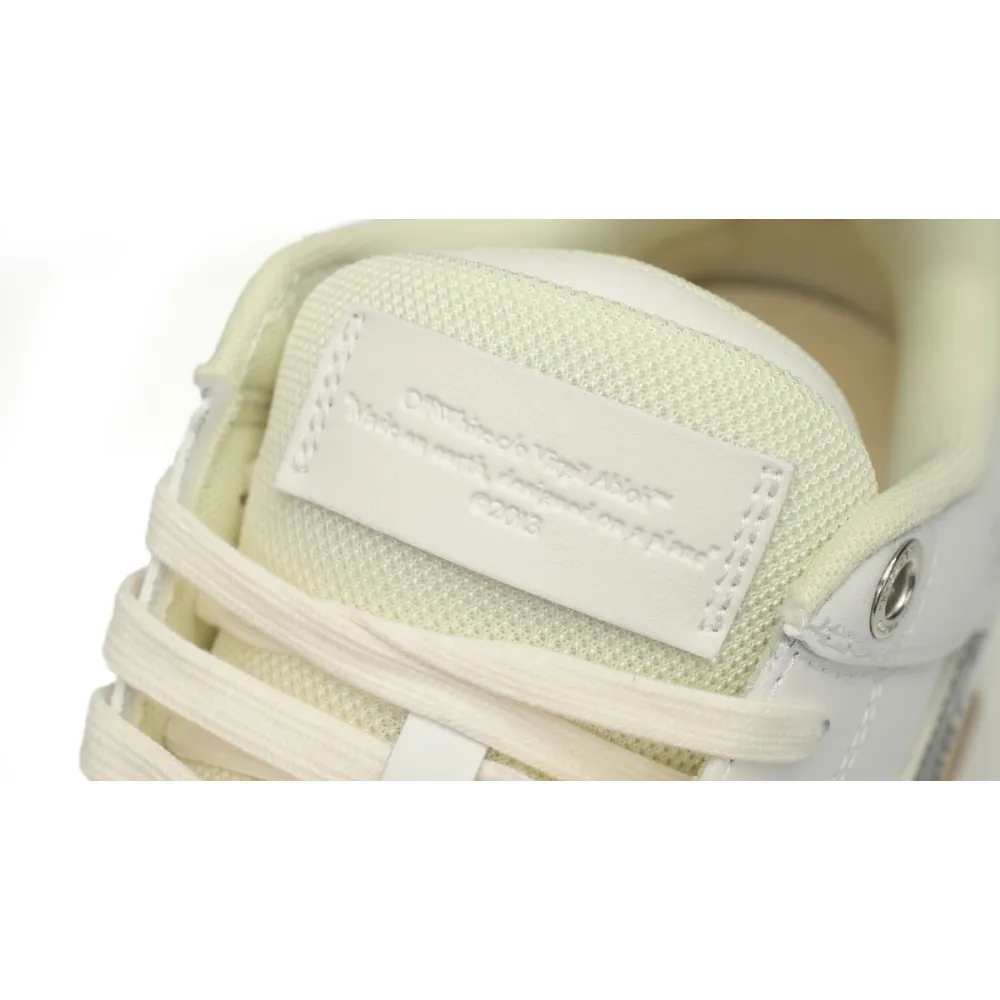 OFF-WHITE OOO Low Tops White Black SS21  OMIA189S 21LEA003 0110 