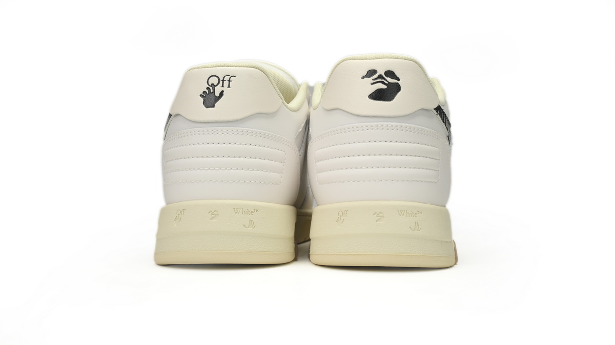 OFF-WHITE OOO Low Tops White Black SS21  OMIA189S 21LEA003 0110 