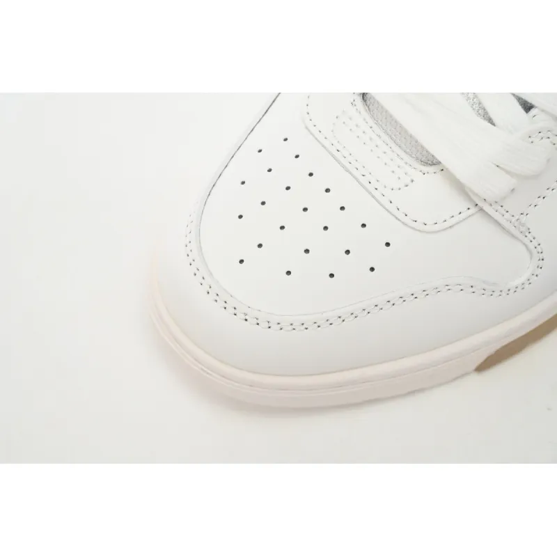 OFF-WHITE Out Of Office "OOO" Low Tops For Walking White White Dark Blue SS22 OMIA189S22LEA0030145