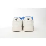 OFF-WHITE Out Of Office "OOO" Low Tops For Walking White White Dark Blue SS22 OMIA189S22LEA0030145