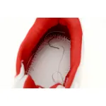 OFF-WHITE Out Of Office "OOO" Low Tops For Walking White White Red FW21 OMIA189F21LEA0030125
