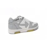 OFF-WHITE Out Of Office "OOO" Low TopsGrey White OMIA189S22LEA0010109 