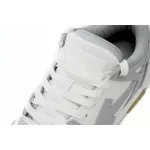 OFF-WHITE Out Of Office "OOO" Low TopsGrey White OMIA189S22LEA0010109 