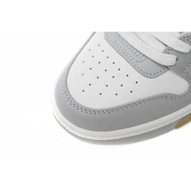 OFF-WHITE Out Of Office "OOO" Low TopsGrey White OMIA189S22LEA0010109 