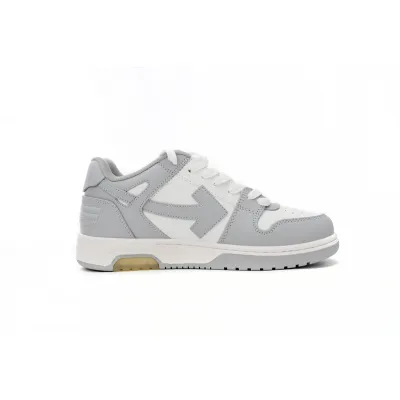 OFF-WHITE Out Of Office "OOO" Low TopsGrey White OMIA189S22LEA0010109  02