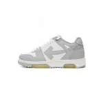 OFF-WHITE Out Of Office "OOO" Low TopsGrey White OMIA189S22LEA0010109 