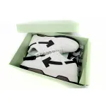 OFF-WHITE Out Of Office "OOO" Low White Black (Women's) OWIA259C99LEA0010110 