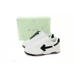 OFF-WHITE Out Of Office "OOO" Low White Black (Women's) OWIA259C99LEA0010110 