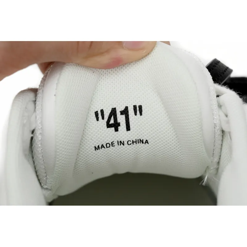 OFF-WHITE Out Of Office "OOO" Low White Black (Women's) OWIA259C99LEA0010110 