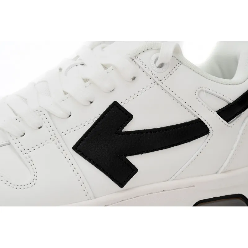 OFF-WHITE Out Of Office "OOO" Low White Black (Women's) OWIA259C99LEA0010110 