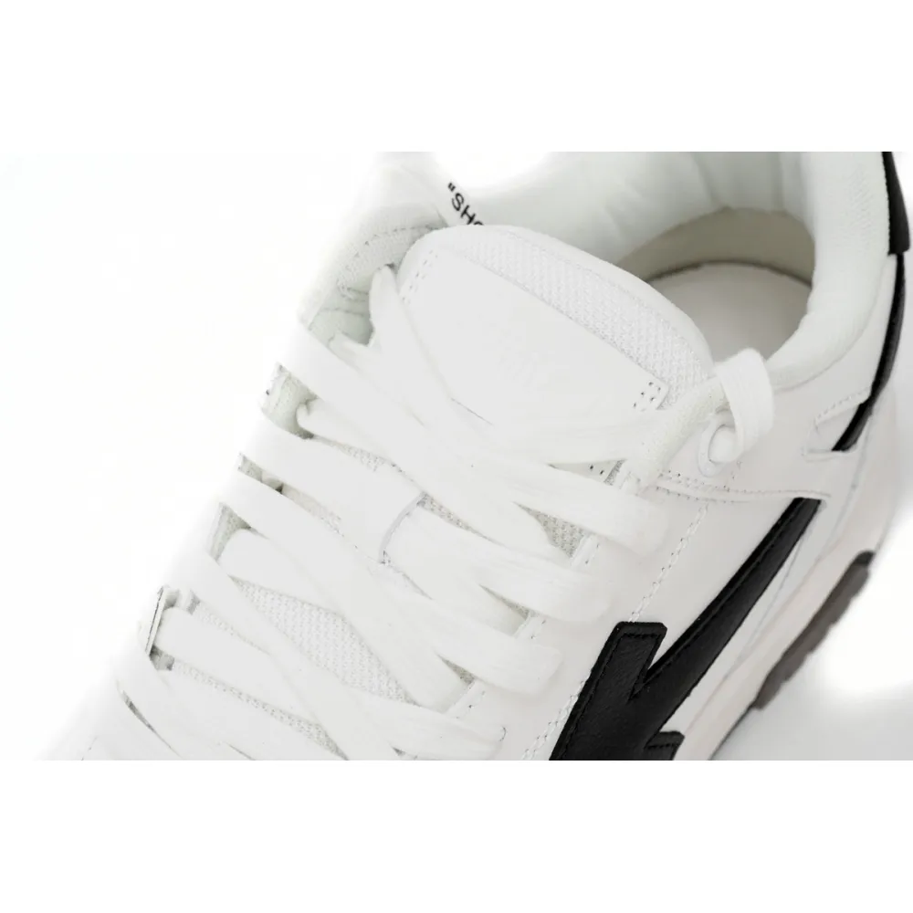 OFF-WHITE Out Of Office "OOO" Low White Black (Women's) OWIA259C99LEA0010110 