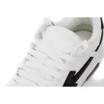 OFF-WHITE Out Of Office "OOO" Low White Black (Women's) OWIA259C99LEA0010110 
