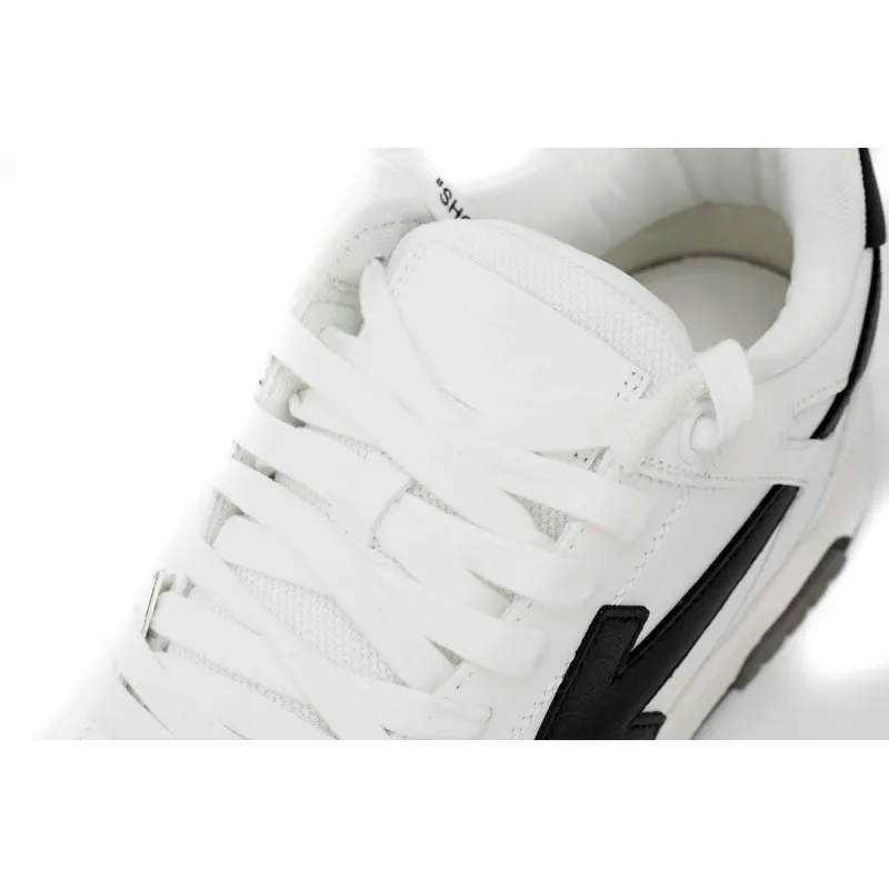 OFF-WHITE Out Of Office "OOO" Low White Black (Women's) OWIA259C99LEA0010110 
