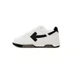 OFF-WHITE Out Of Office "OOO" Low White Black (Women's) OWIA259C99LEA0010110 