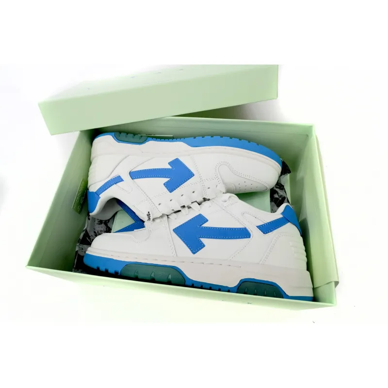 OFF-WHITE Out Of Office "OOO" Low White Blue (FW21) OMIA189F21LEA0020145