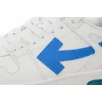 OFF-WHITE Out Of Office "OOO" Low White Blue (FW21) OMIA189F21LEA0020145