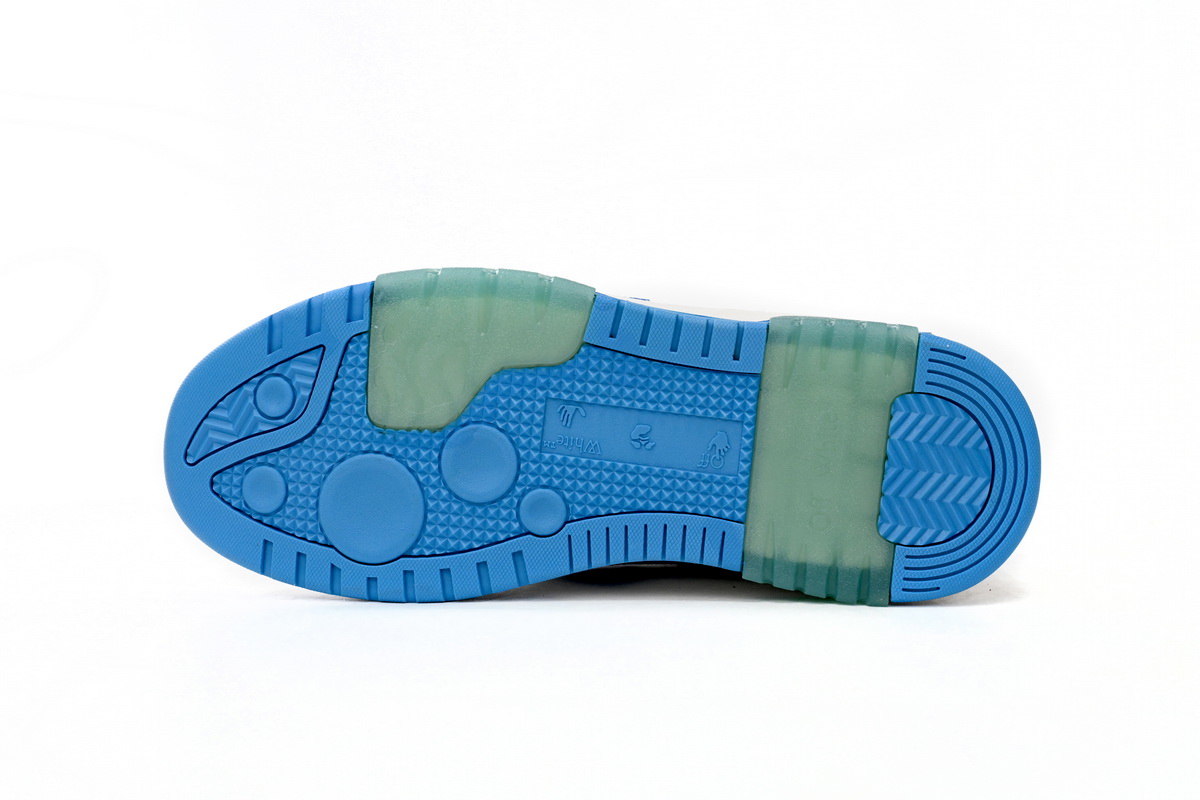 OFF-WHITE Out Of Office "OOO" Low White Blue (FW21) OMIA189F21LEA0020145