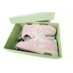 Off-White Out Of Office Calf Leather White Pink (Women's) OWIA259C99-LEA006-0130