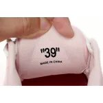 Off-White Out Of Office Calf Leather White Pink (Women's) OWIA259C99-LEA006-0130