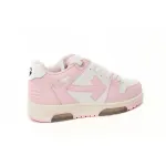 Off-White Out Of Office Calf Leather White Pink (Women's) OWIA259C99-LEA006-0130