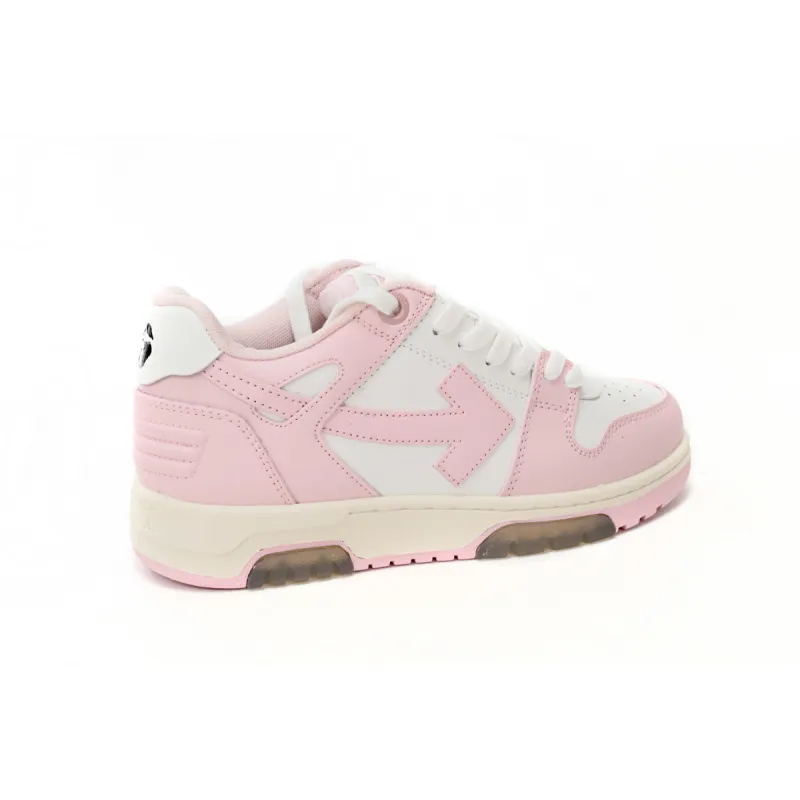 Off-White Out Of Office Calf Leather White Pink (Women's) OWIA259C99-LEA006-0130