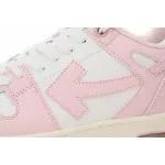 Off-White Out Of Office Calf Leather White Pink (Women's) OWIA259C99-LEA006-0130