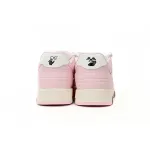 Off-White Out Of Office Calf Leather White Pink (Women's) OWIA259C99-LEA006-0130