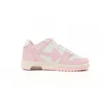 Off-White Out Of Office Calf Leather White Pink (Women's) OWIA259C99-LEA006-0130