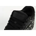 OFF-WHITE Out Of Office Low Sartorial Stitching Black Black (Women's) OWIA259S23LEA0101010