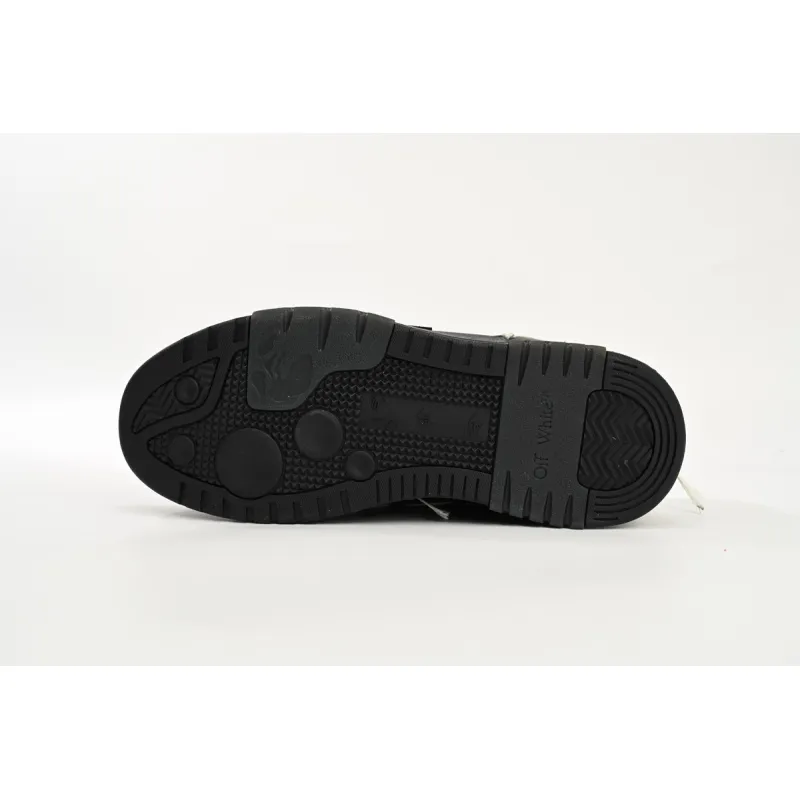 OFF-WHITE Out Of Office Low Sartorial Stitching Black Black (Women's) OWIA259S23LEA0101010