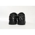 OFF-WHITE Out Of Office Low Sartorial Stitching Black Black (Women's) OWIA259S23LEA0101010