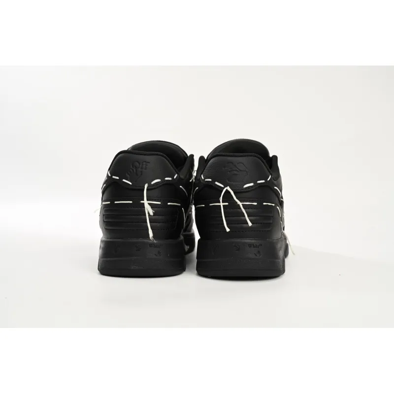 OFF-WHITE Out Of Office Low Sartorial Stitching Black Black (Women's) OWIA259S23LEA0101010
