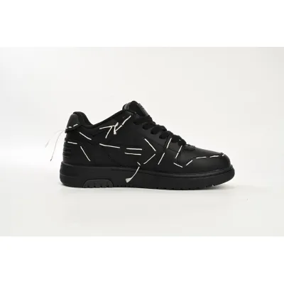 OFF-WHITE Out Of Office Low Sartorial Stitching Black Black (Women's) OWIA259S23LEA0101010 02
