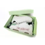 OFF-WHITE Out Of Office LowFor Walking White Pink (Women's) OWIA259C99LEA0110130