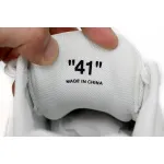 OFF-WHITE Out Of Office LowFor Walking White Pink (Women's) OWIA259C99LEA0110130